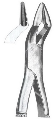 Tooth Extracting Forceps American Pattern DC-050-104