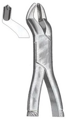 Tooth Extracting Forceps American Pattern DC-050-105