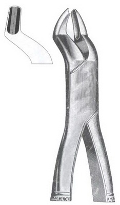 Tooth Extracting Forceps American Pattern DC-050-106