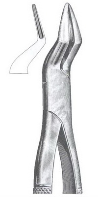 Tooth Extracting Forceps American Pattern DC-050-108