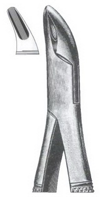 Tooth Extracting Forceps American Pattern DC-050-113