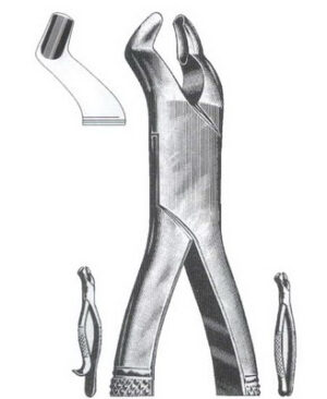 Upper wisdoms with hook handle DC-050-120